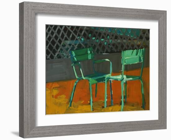 Conversation, 2003-Daniel Clarke-Framed Giclee Print