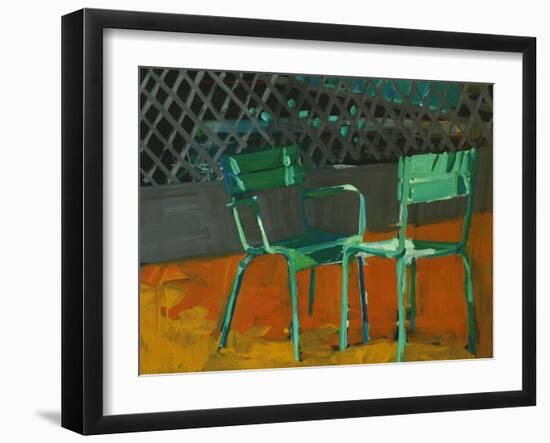 Conversation, 2003-Daniel Clarke-Framed Giclee Print