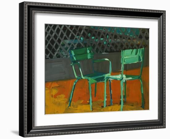 Conversation, 2003-Daniel Clarke-Framed Giclee Print