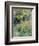 Conversation in a Rose Garden-Pierre-Auguste Renoir-Framed Giclee Print