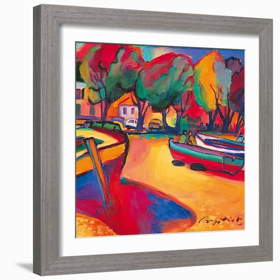 Conversation on the Coast-Gerry Baptist-Framed Giclee Print