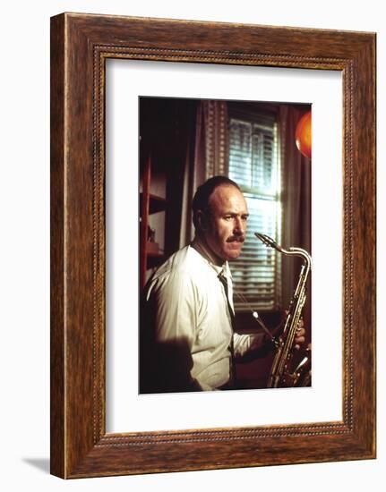 Conversation Secrete THE CONVERSATION by Francis Ford Coppola with Gene Hackman, 1974 (photo)-null-Framed Photo