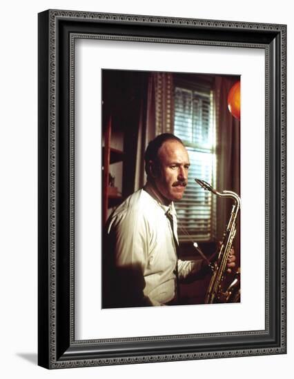 Conversation Secrete THE CONVERSATION by Francis Ford Coppola with Gene Hackman, 1974 (photo)-null-Framed Photo