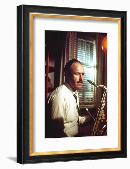 Conversation Secrete THE CONVERSATION by Francis Ford Coppola with Gene Hackman, 1974 (photo)-null-Framed Photo