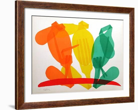 Conversation-Abraham Habbah-Framed Limited Edition