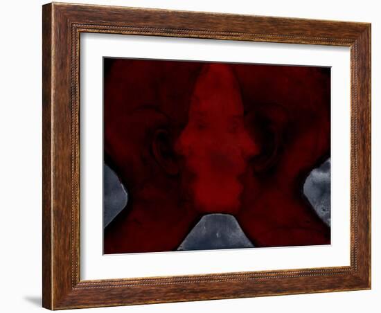 Conversation-Graham Dean-Framed Giclee Print