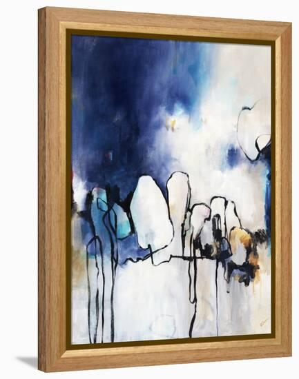 Conversationalist I-Rikki Drotar-Framed Premier Image Canvas