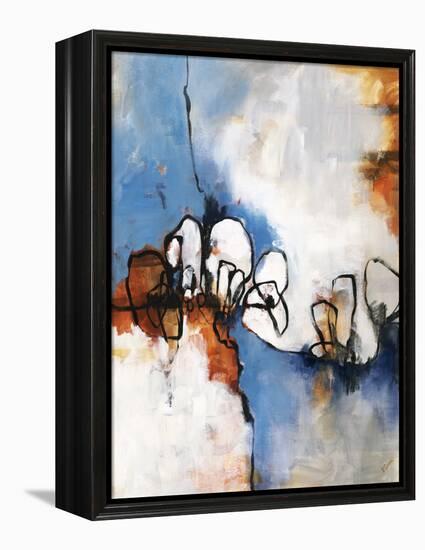 Conversationalist II-Rikki Drotar-Framed Premier Image Canvas