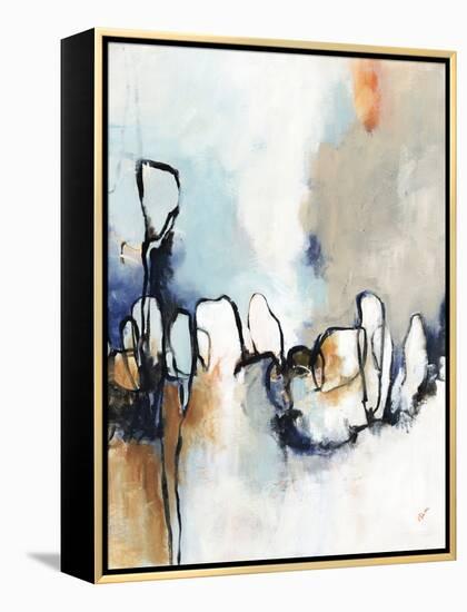 Conversationalist III-Rikki Drotar-Framed Premier Image Canvas