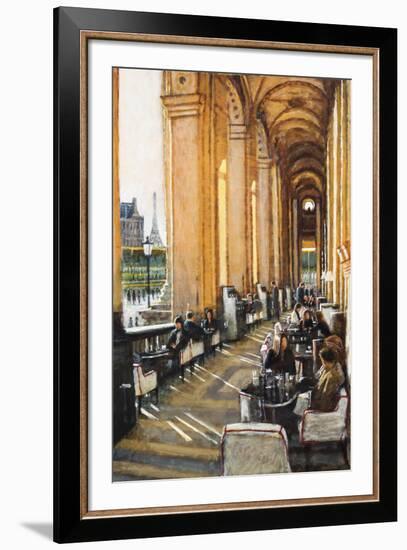 Conversations, Cafe Marley, Paris-Clive McCartney-Framed Giclee Print