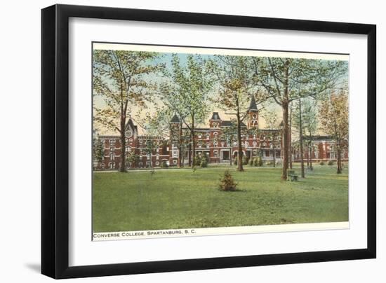 Converse College, Spartanburg, South Carolina-null-Framed Art Print