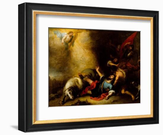 Conversion of Saint Paul-Bartolome Esteban Murillo-Framed Giclee Print