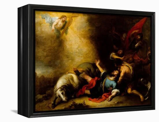 Conversion of Saint Paul-Bartolome Esteban Murillo-Framed Premier Image Canvas