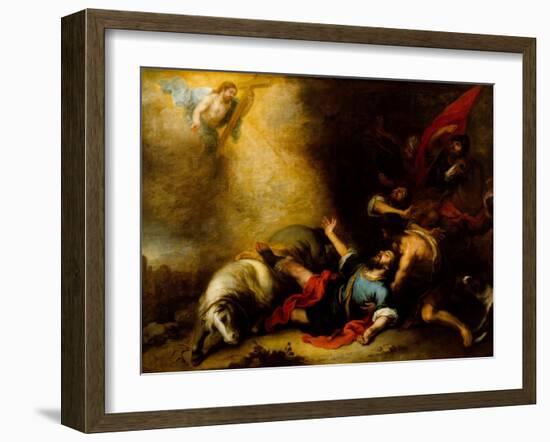 Conversion of Saint Paul-Bartolome Esteban Murillo-Framed Giclee Print