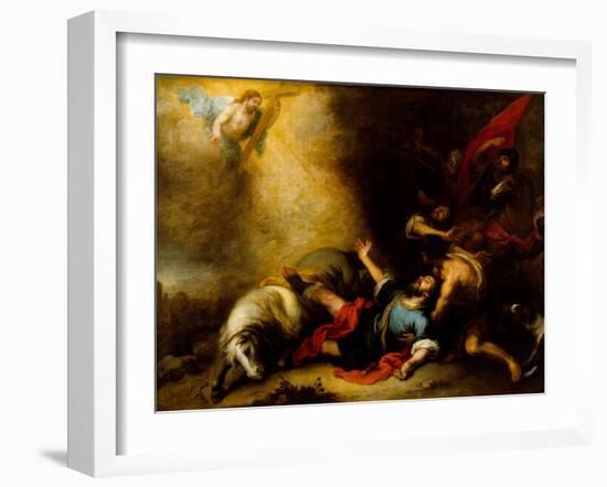 Conversion of Saint Paul-Bartolome Esteban Murillo-Framed Giclee Print