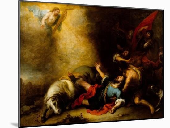 Conversion of Saint Paul-Bartolome Esteban Murillo-Mounted Giclee Print