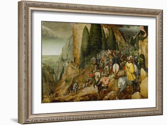 Conversion of Saint Paul-Pieter Bruegel the Elder-Framed Giclee Print