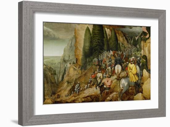 Conversion of Saint Paul-Pieter Bruegel the Elder-Framed Giclee Print