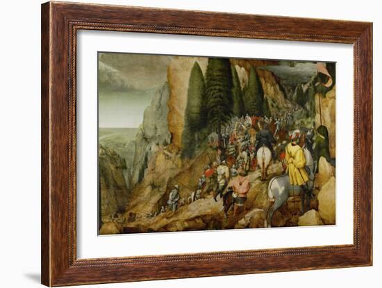 Conversion of Saint Paul-Pieter Bruegel the Elder-Framed Giclee Print