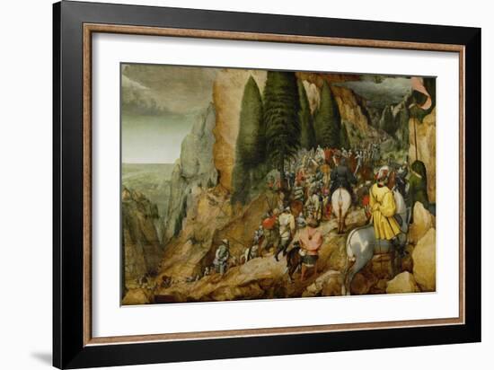 Conversion of Saint Paul-Pieter Bruegel the Elder-Framed Giclee Print