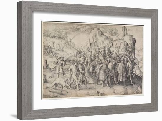 Conversion of St. Paul, 1509-Lucas van Leyden-Framed Giclee Print