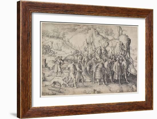 Conversion of St. Paul, 1509-Lucas van Leyden-Framed Giclee Print