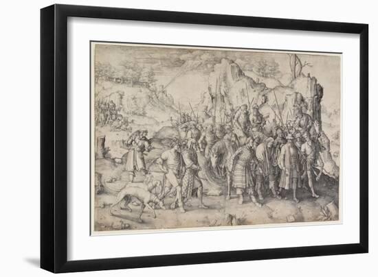 Conversion of St. Paul, 1509-Lucas van Leyden-Framed Giclee Print