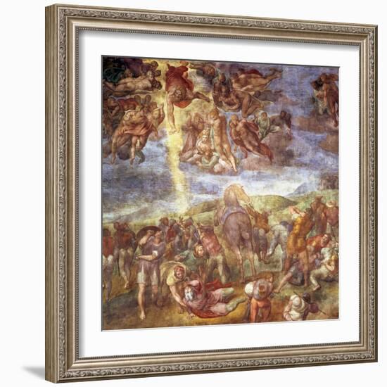 Conversion of St. Paul-Michelangelo Buonarroti-Framed Giclee Print