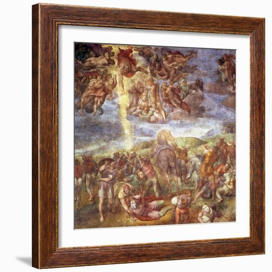 Conversion of St. Paul-Michelangelo Buonarroti-Framed Giclee Print