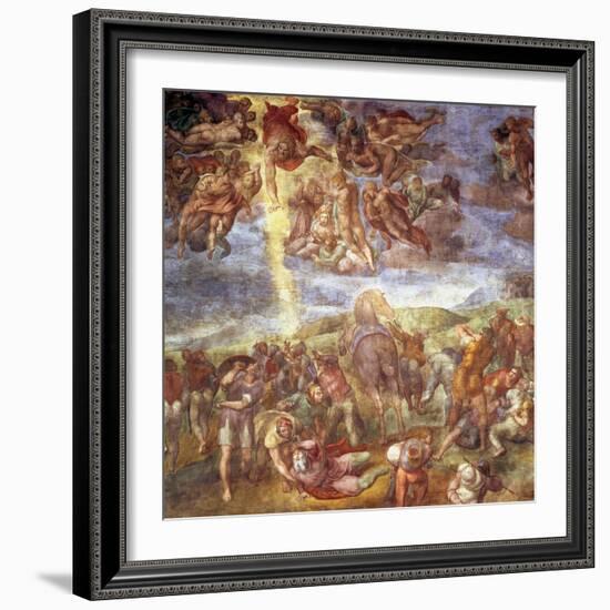 Conversion of St. Paul-Michelangelo Buonarroti-Framed Giclee Print