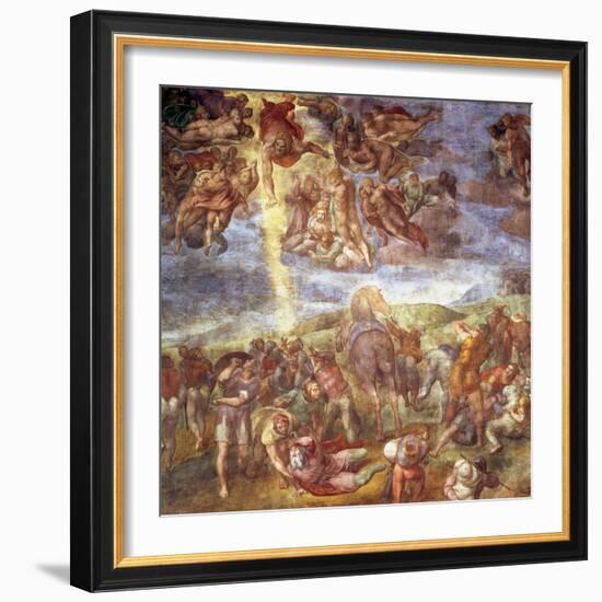 Conversion of St. Paul-Michelangelo Buonarroti-Framed Giclee Print