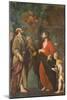 Conversion of Zaccheus (Oil on Canvas)-Bernardo Strozzi-Mounted Giclee Print