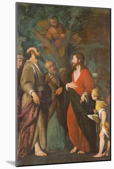 Conversion of Zaccheus (Oil on Canvas)-Bernardo Strozzi-Mounted Giclee Print