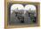 Conveying Salt to the Interior by Wheelbarrow Train, China, 1906-null-Framed Premier Image Canvas