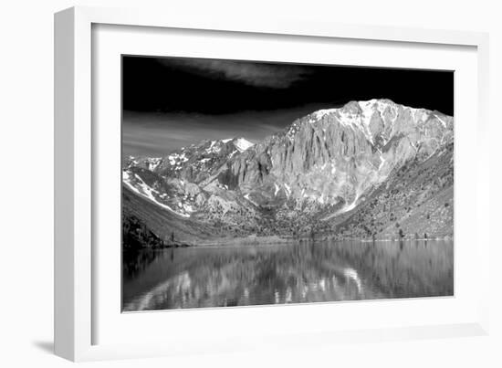 Convict Lake BW-Douglas Taylor-Framed Photo