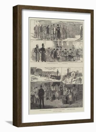 Convict Life, Dartmoor-Walter Bothams-Framed Giclee Print