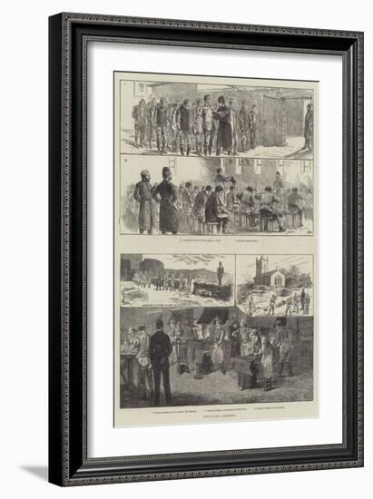 Convict Life, Dartmoor-Walter Bothams-Framed Giclee Print