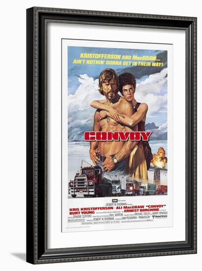 Convoy, 1978-null-Framed Giclee Print