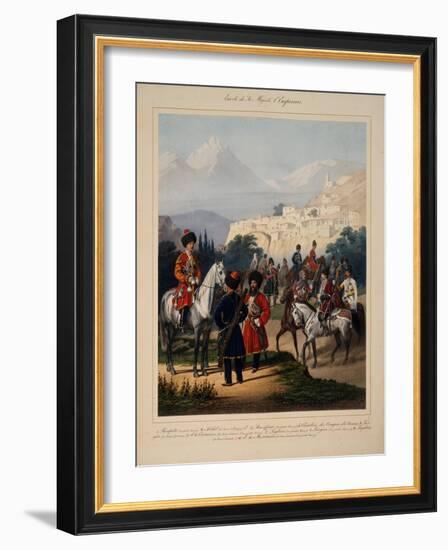 Convoy of His Imperial Highness, 1867-Karl Karlovich Piratsky-Framed Giclee Print