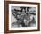 Convoy of Muslims Migrating from the Sikh State of Faridkot after the Division of India-Margaret Bourke-White-Framed Photographic Print