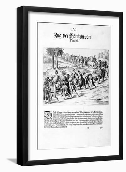 Convoy of the Queen. 1606-Theodore de Bry-Framed Giclee Print