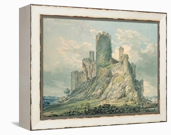 Conway Castle, 18th Century-Thomas Girtin-Framed Premier Image Canvas