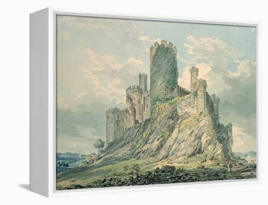 Conway Castle, 18th Century-Thomas Girtin-Framed Premier Image Canvas