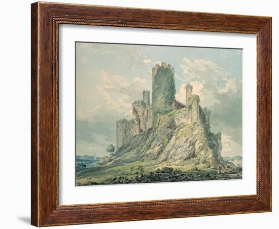 Conway Castle, 18th Century-Thomas Girtin-Framed Giclee Print