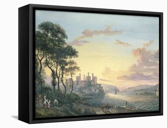 Conway Castle-Paul Sandby-Framed Premier Image Canvas