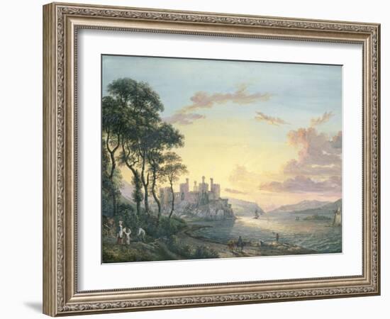 Conway Castle-Paul Sandby-Framed Giclee Print