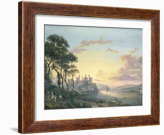 Conway Castle-Paul Sandby-Framed Giclee Print