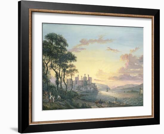 Conway Castle-Paul Sandby-Framed Giclee Print