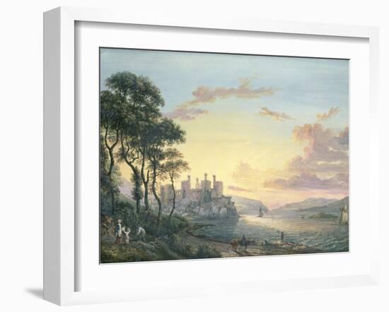 Conway Castle-Paul Sandby-Framed Giclee Print