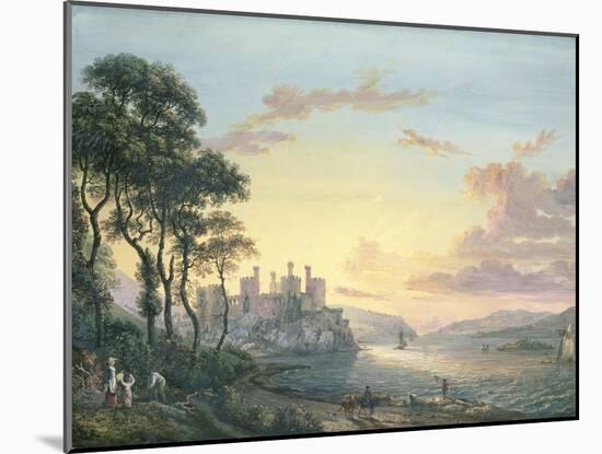 Conway Castle-Paul Sandby-Mounted Giclee Print